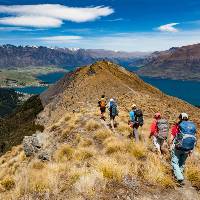 Hiking along the ridge line to the top of Ben Lomond |  <i>Colin Monteath</i>